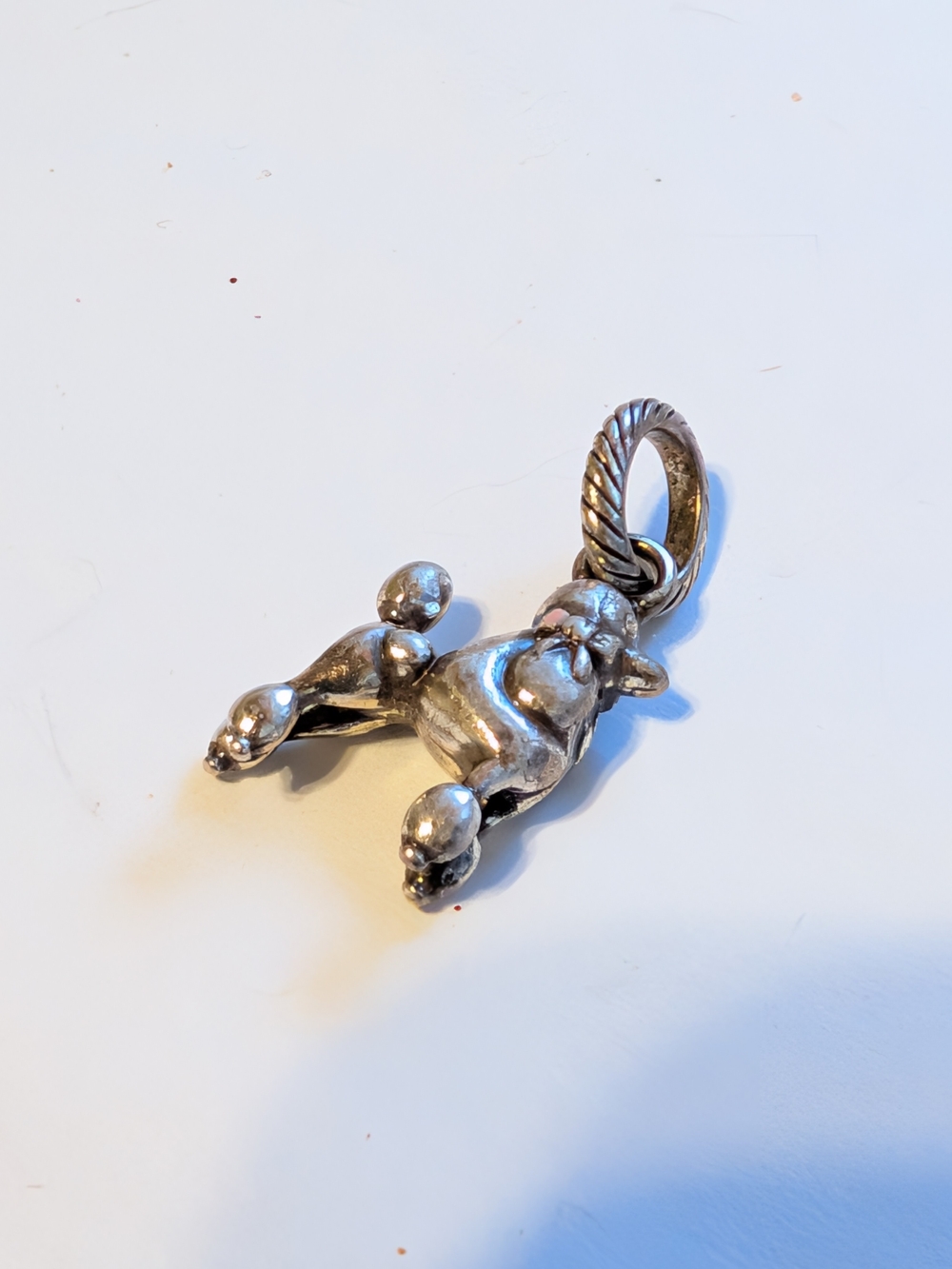 Brighton Poodle Dog Charm Pendant